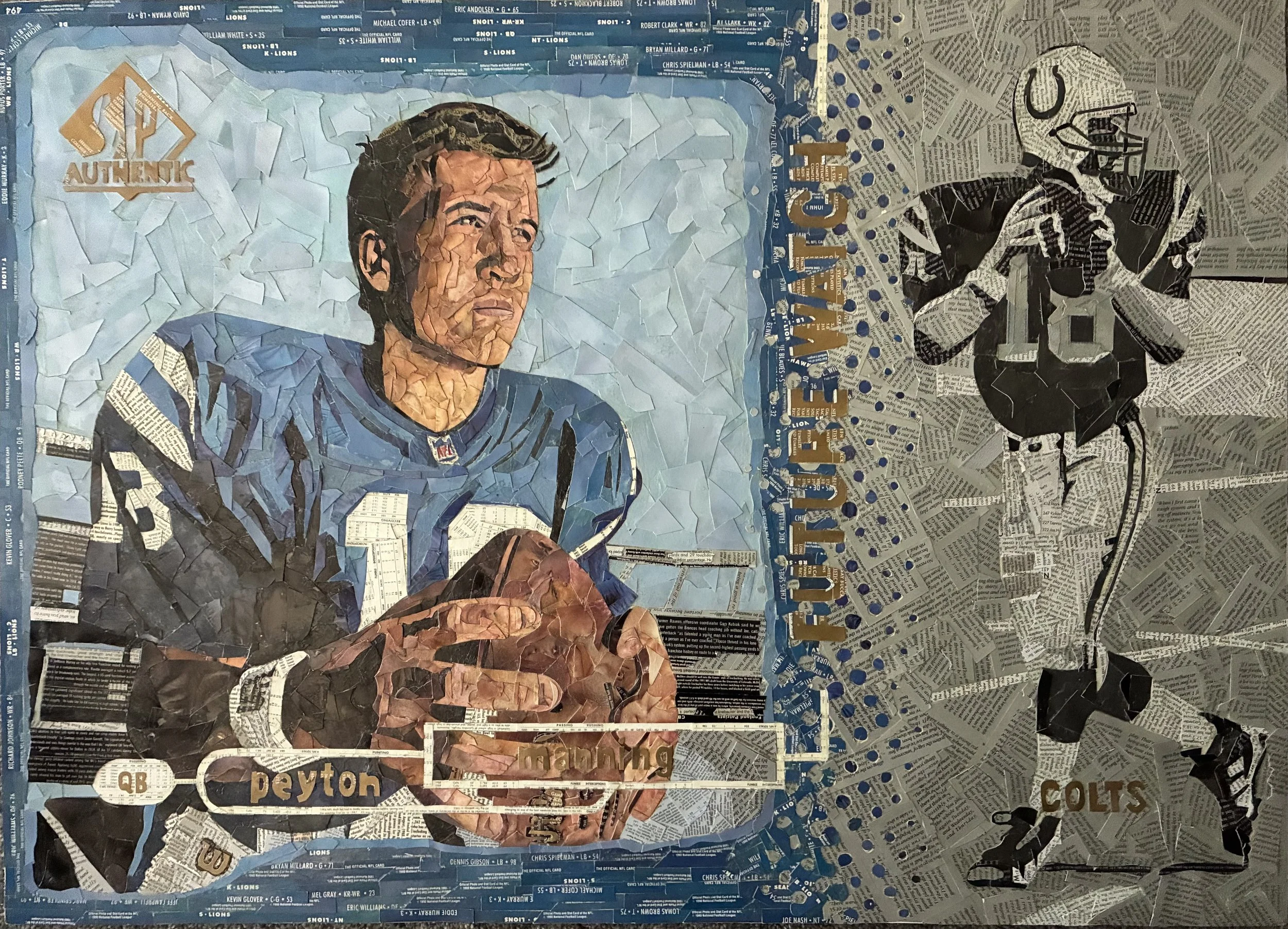 1998 SP Authentic Peyton Manning