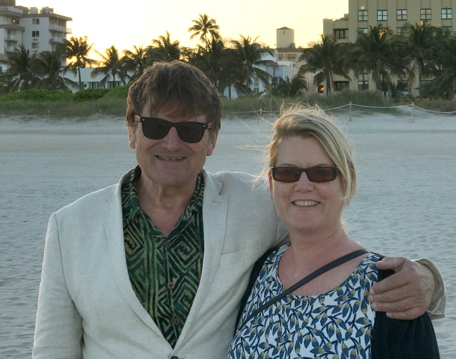 Here we are on Miami Beach. The final destination.