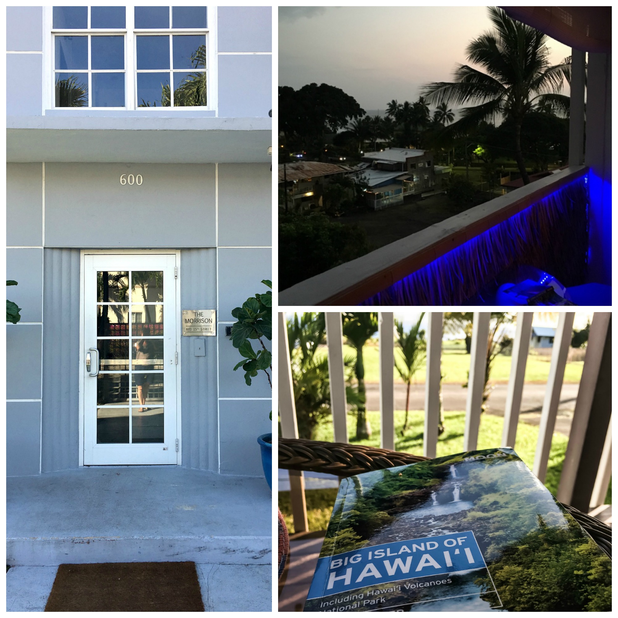 Airbnb homes in Miami Beach, Kono and Hilo.