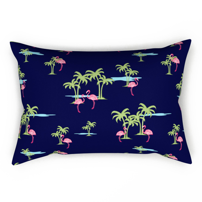 Oasis (pacific navy) Pillow 2018