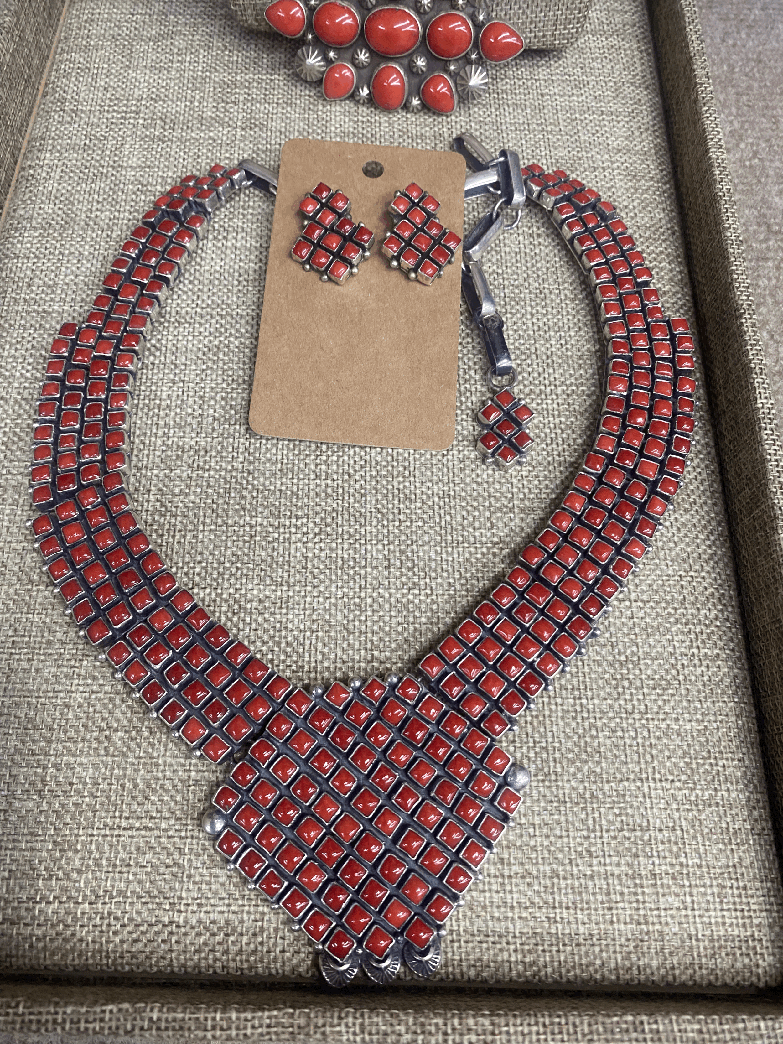 Mediterranean Coral Collar
