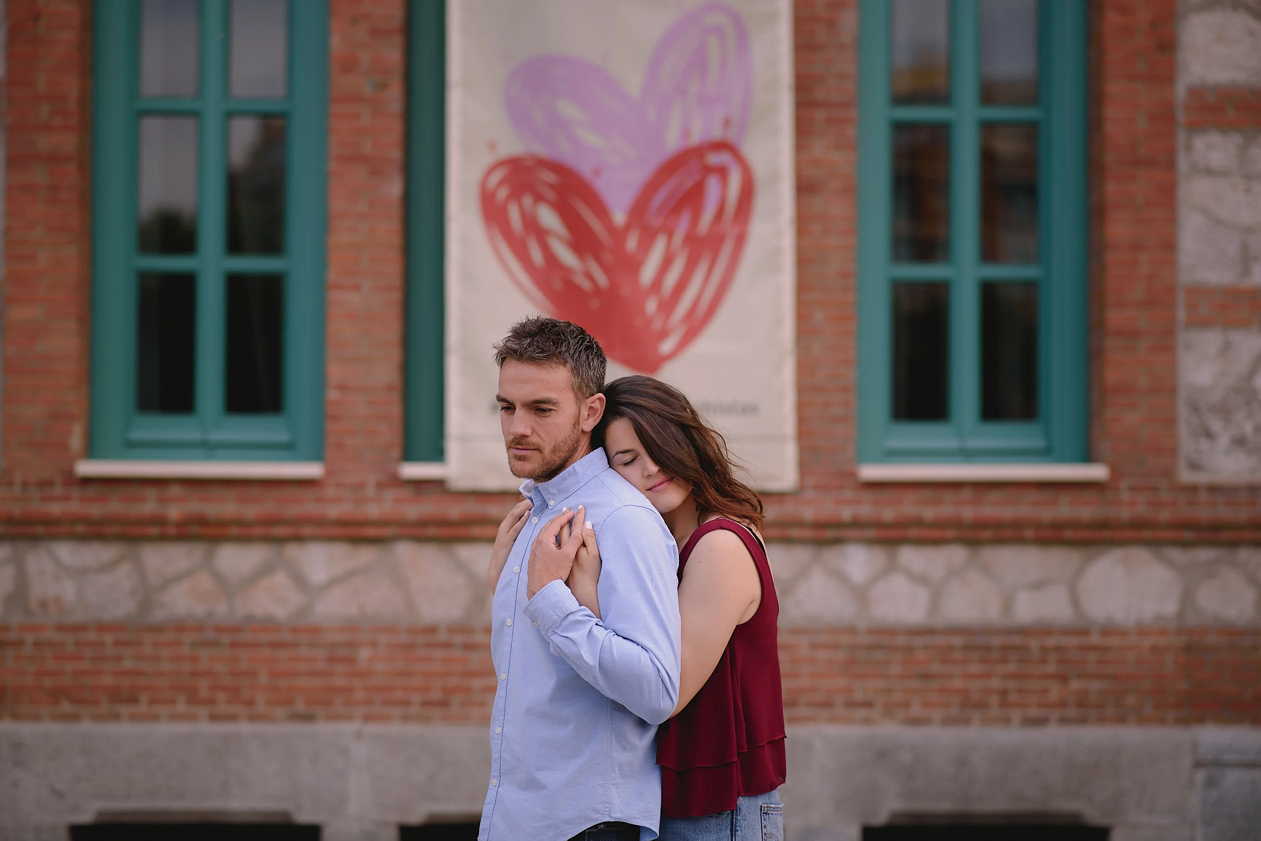Matadero Madrid Rio preboda fotografia documental sin posados lifestyle lovesessions sesiondeamor 