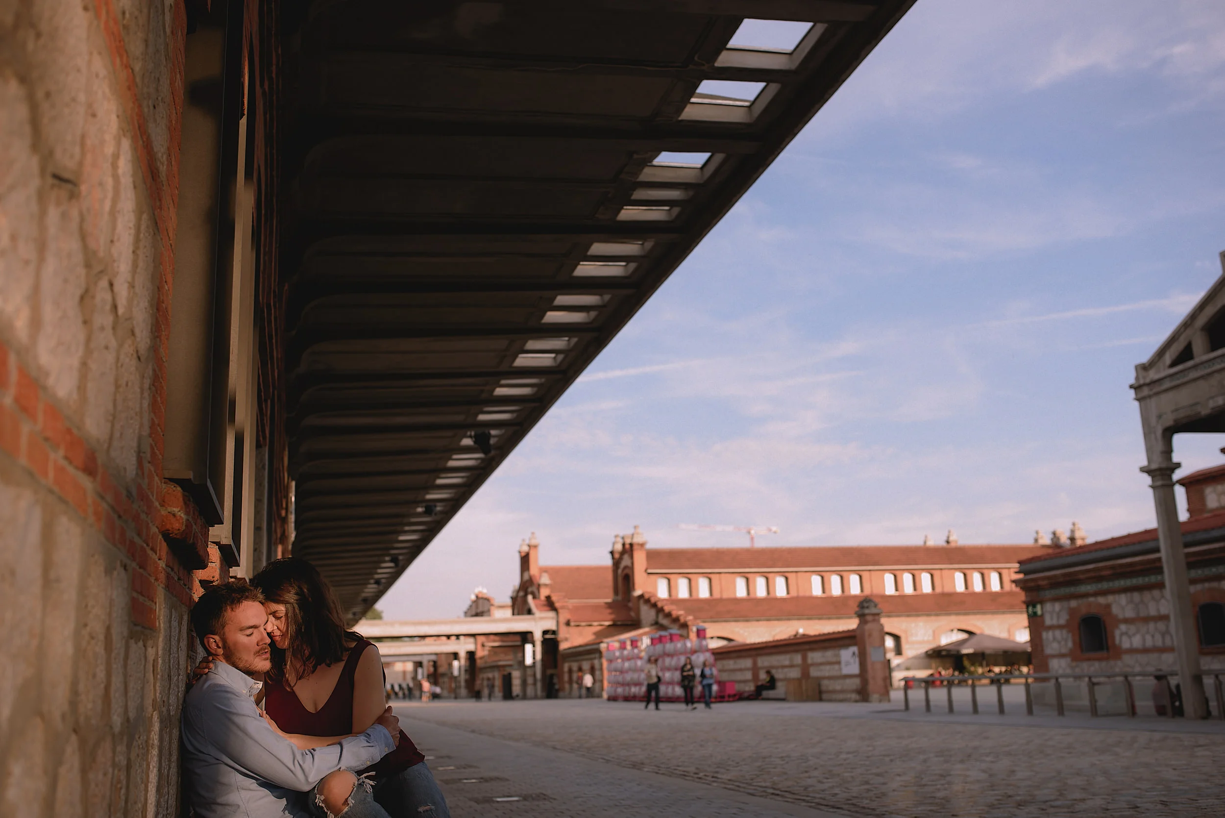 Matadero Madrid Rio preboda fotografia documental sin posados lifestyle lovesessions #matadero Roberto Sotodosos fotografodeboda