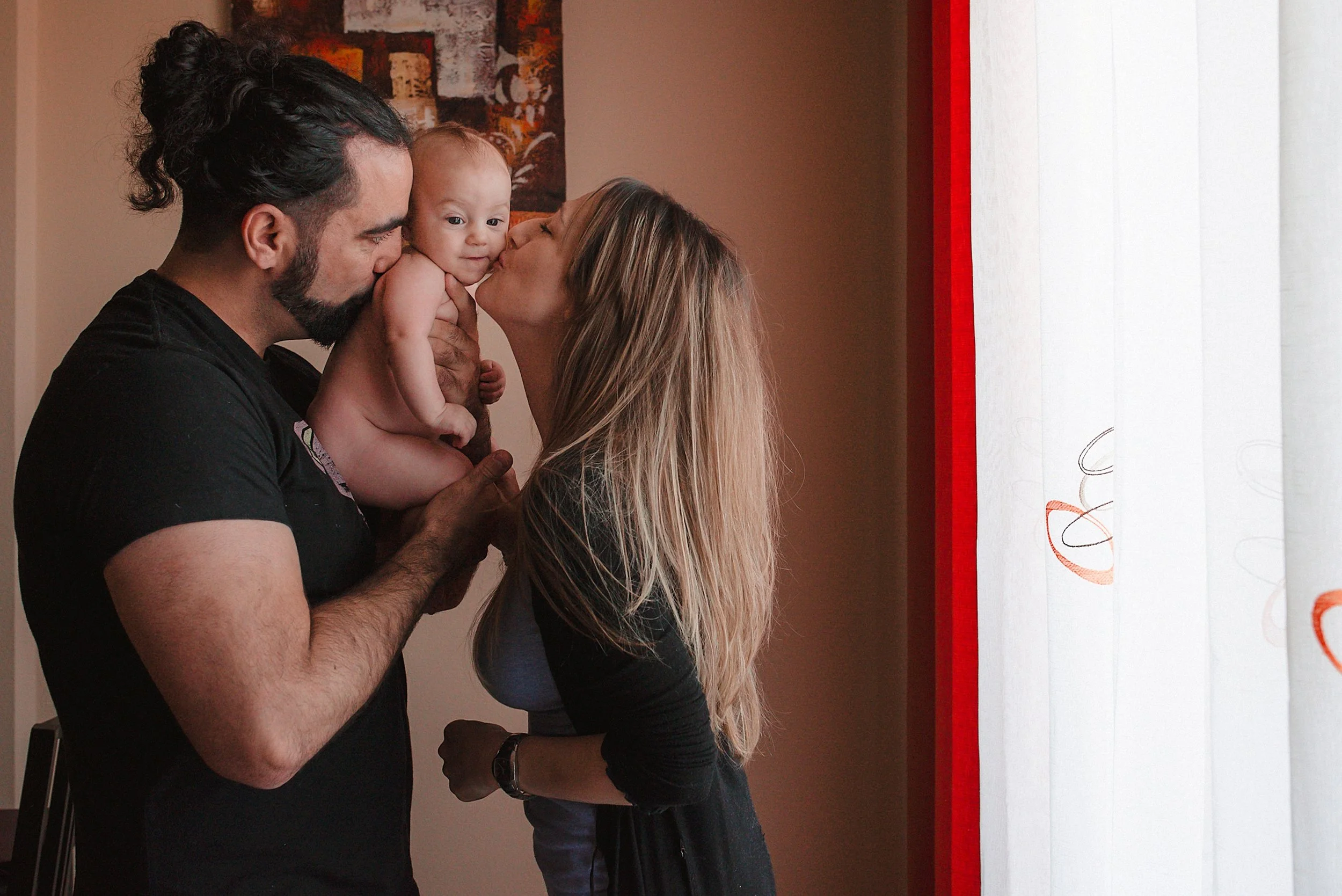 Sesión fotografía familia