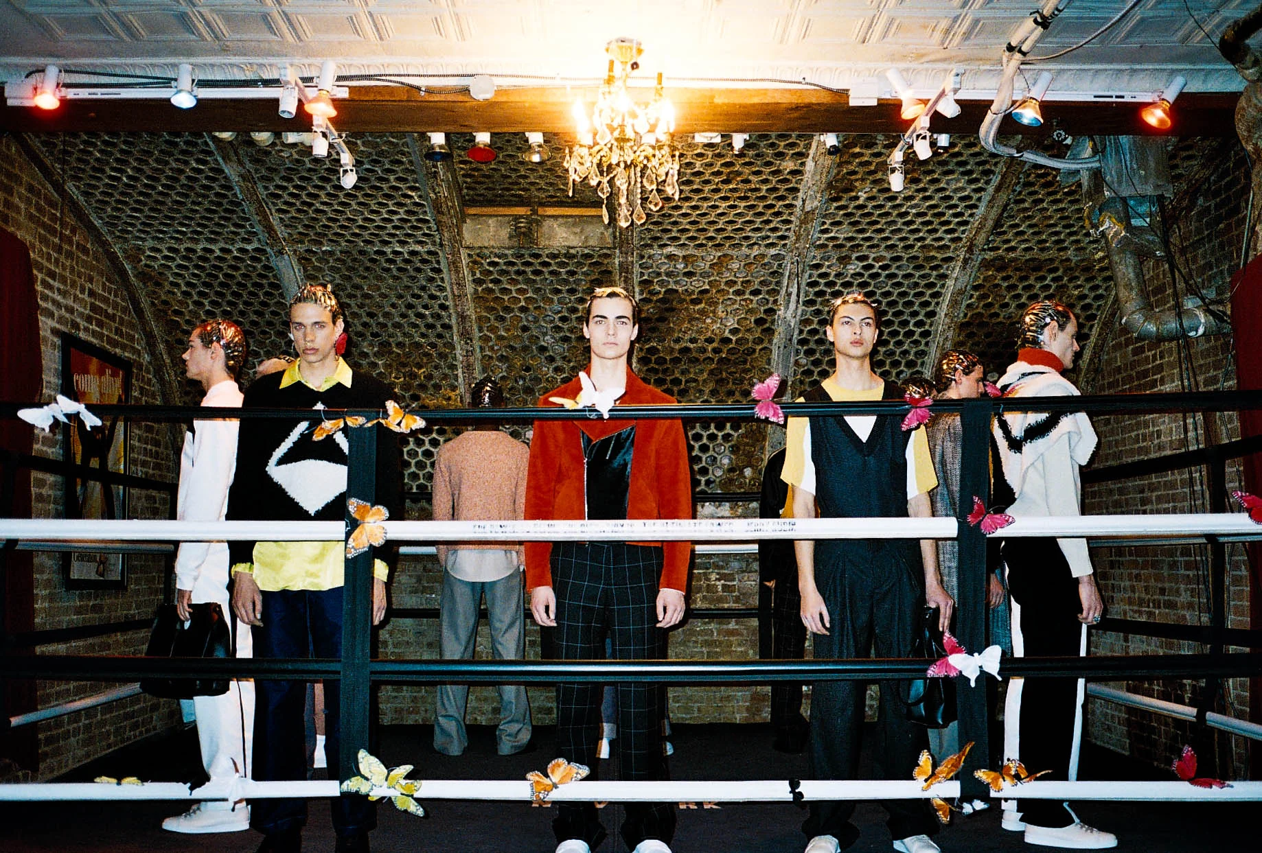  Linder 2016 NYFWM presentation behind the scenes. 