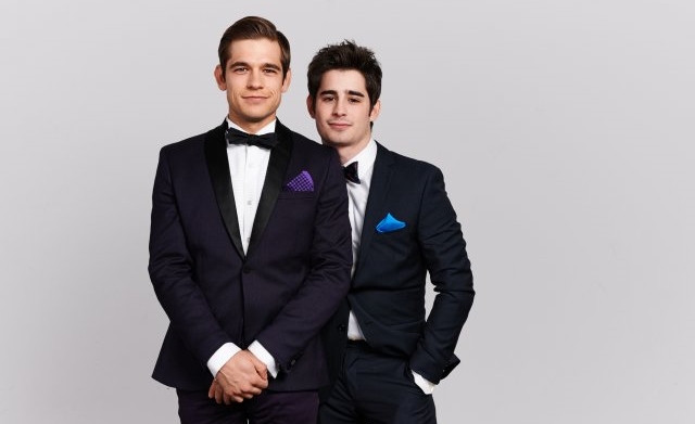 Jason Ralph ("Sebastian") & Jonathan Gordon ("Charlie)