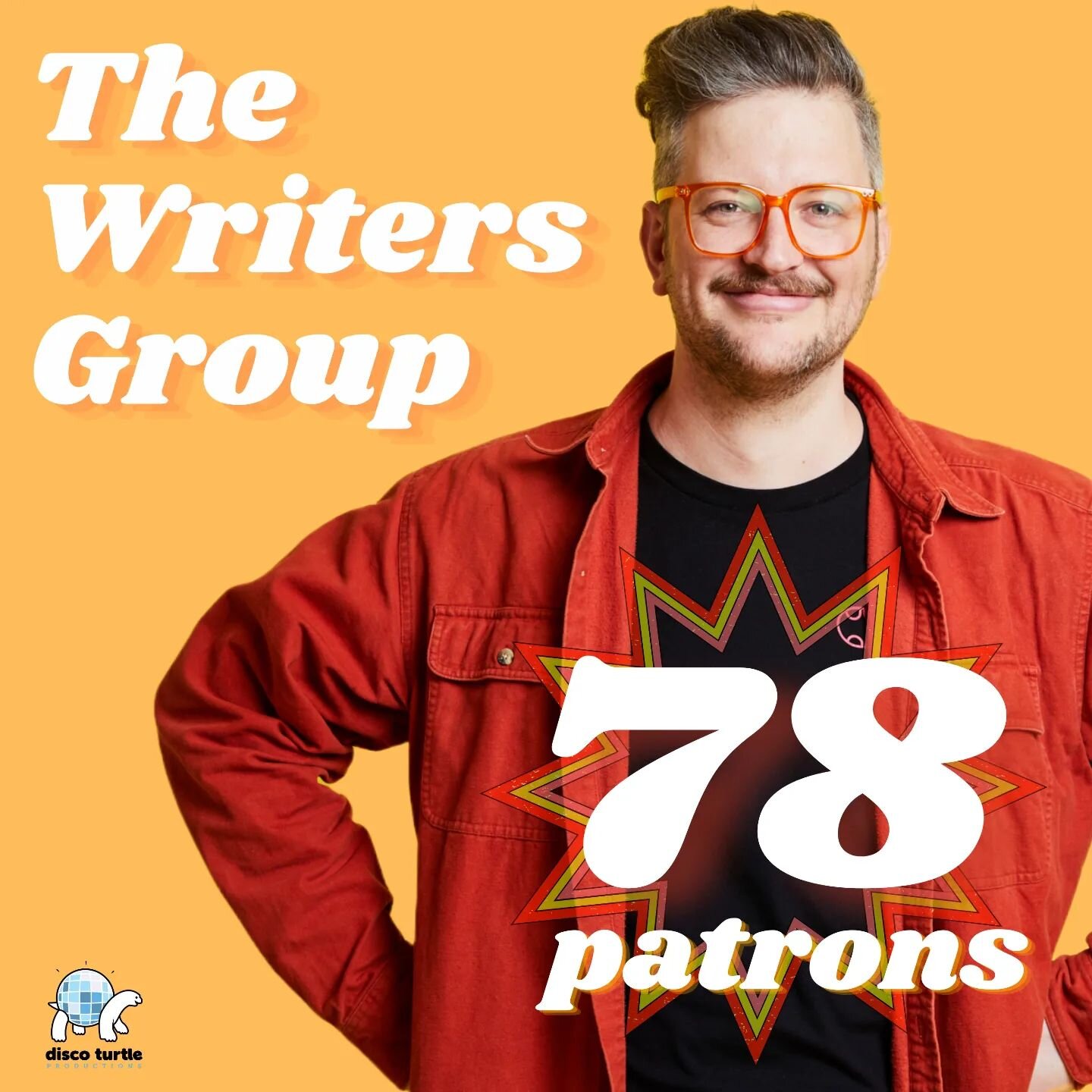 We're so close to 80 members!

If you haven't heard about The Writers Group it's an online community dedicated to creating a warm environment for comedians to test out their material and become better at what they do.

Currently we have three online 