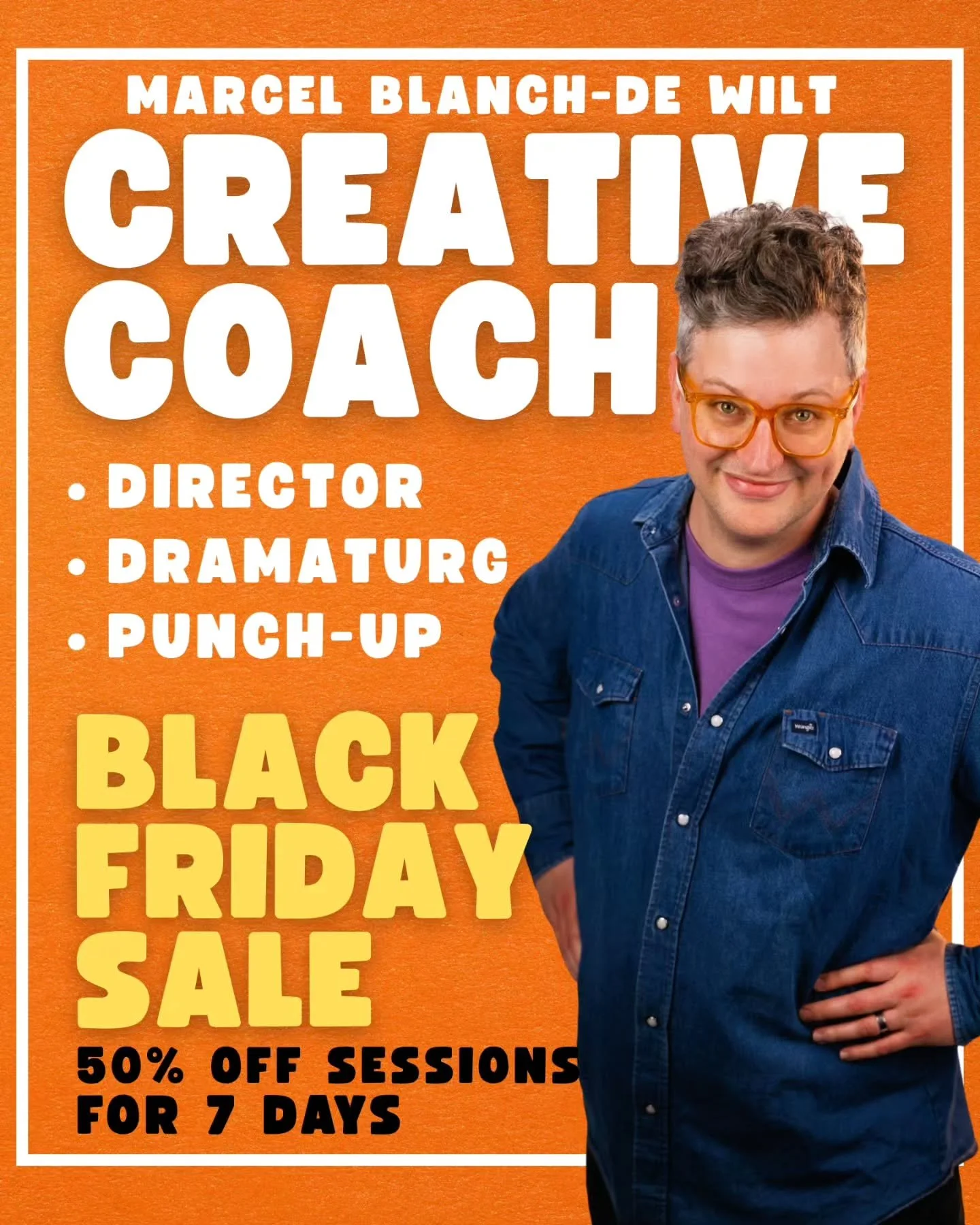 My one-on-one sessions are on sale!

Black Friday was a big hit last year so I'm doing it all over again.

If you have any questions about booking me, send me a DM. 

There are some huge discounts available. 

You can find the link to my packages in 