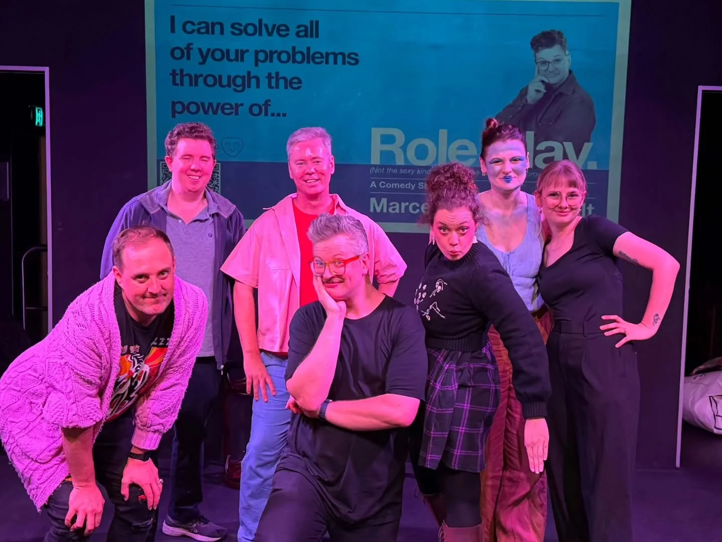 The premiere of ROLE PLAY was an absolute delight. 

I had so much great help from mates to help make it special and arrange a few surprises.

Thanks to everyone who came along. 

I'm excited to development the concept further. If you saw the show an