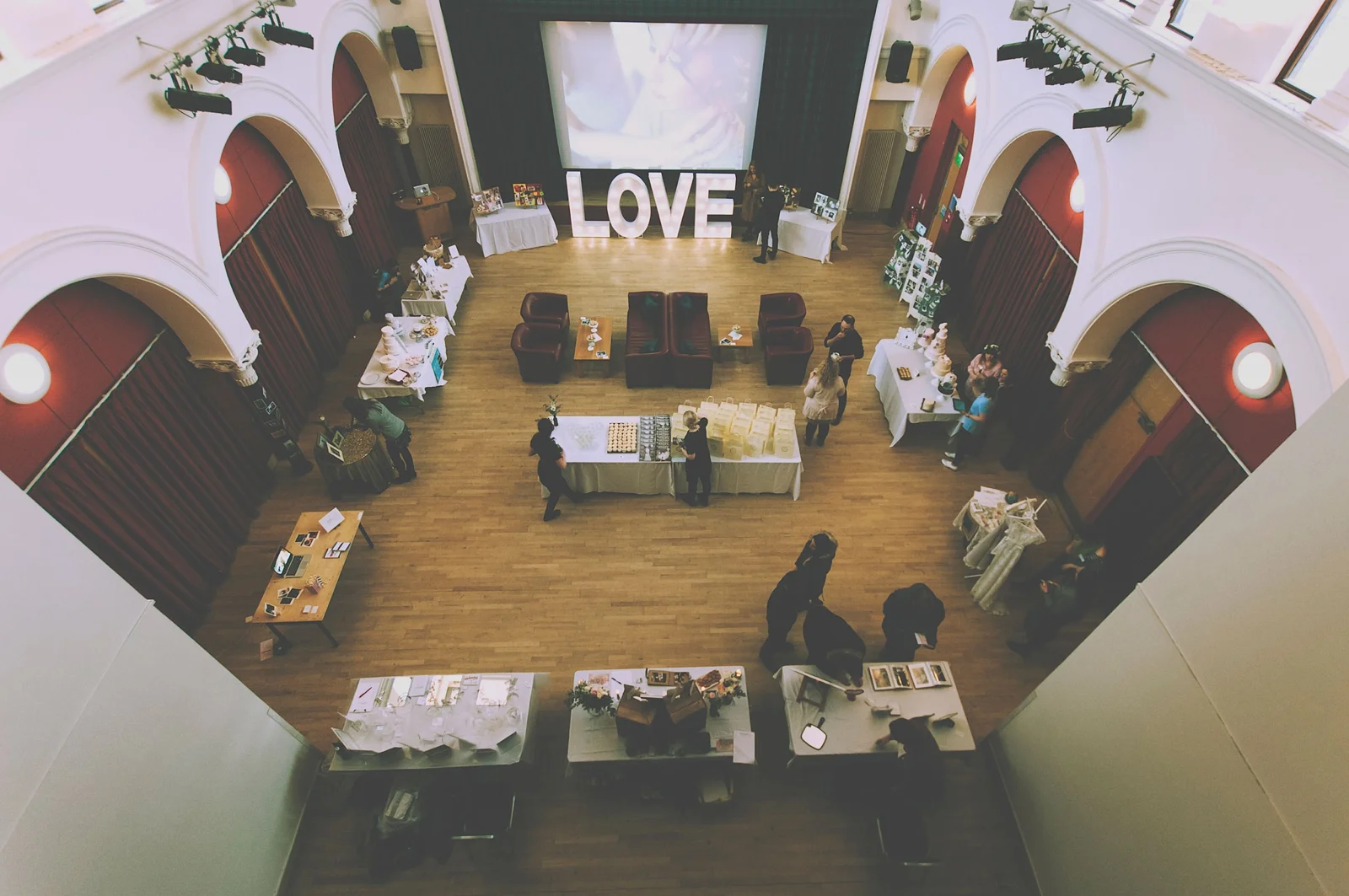 (the Braw Brides Workshop 2015, minutes before opening. Photo by Gavin Butler )
