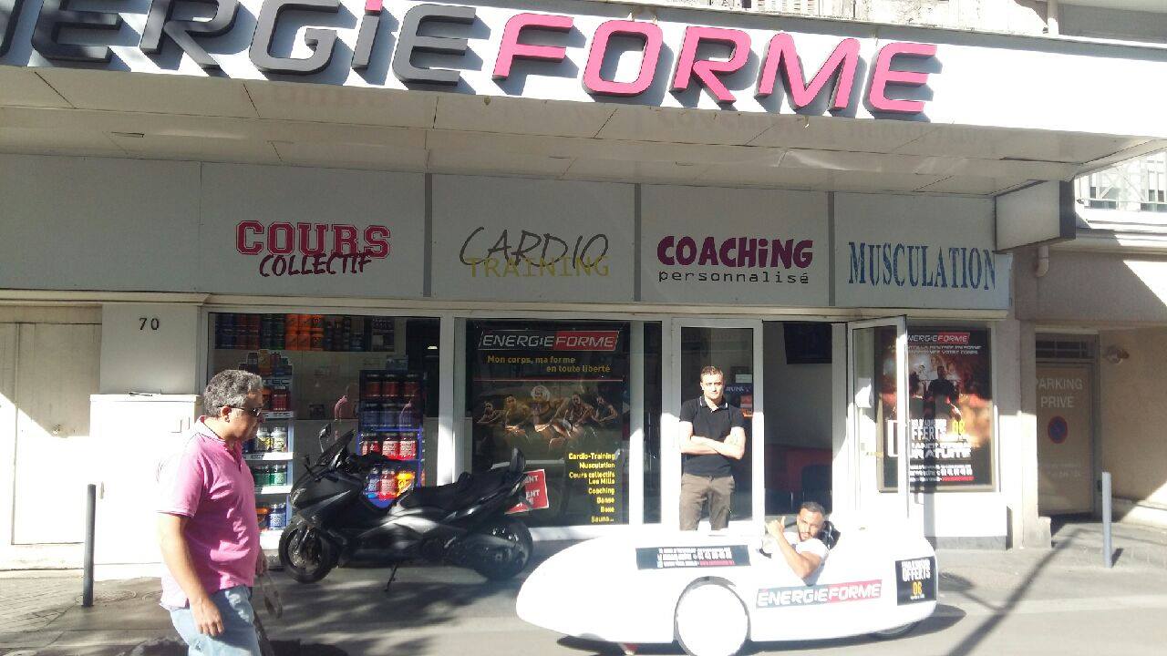 Opération FitCar pour le Club Energie Forme Kremelin Bicetre les 03-05-09 septembre 2016