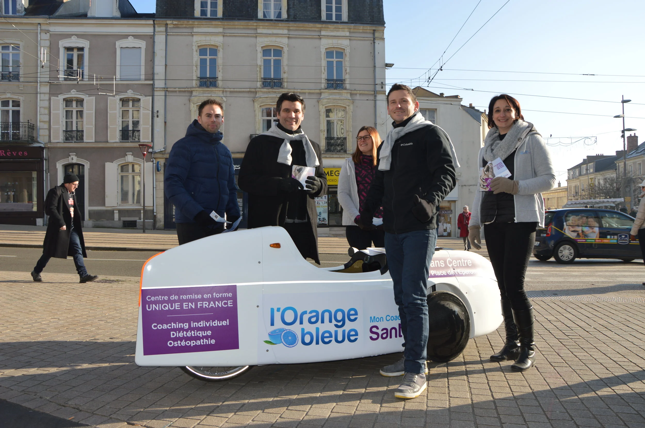 street_marketing_le Mans_l'orange bleue