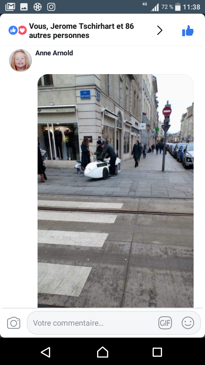 Streetmarketing dans la rue avec Fitcar