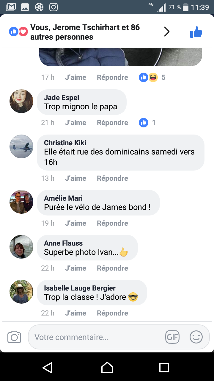 retours d'opération fitcar street marketing sur les réseaux sociaux