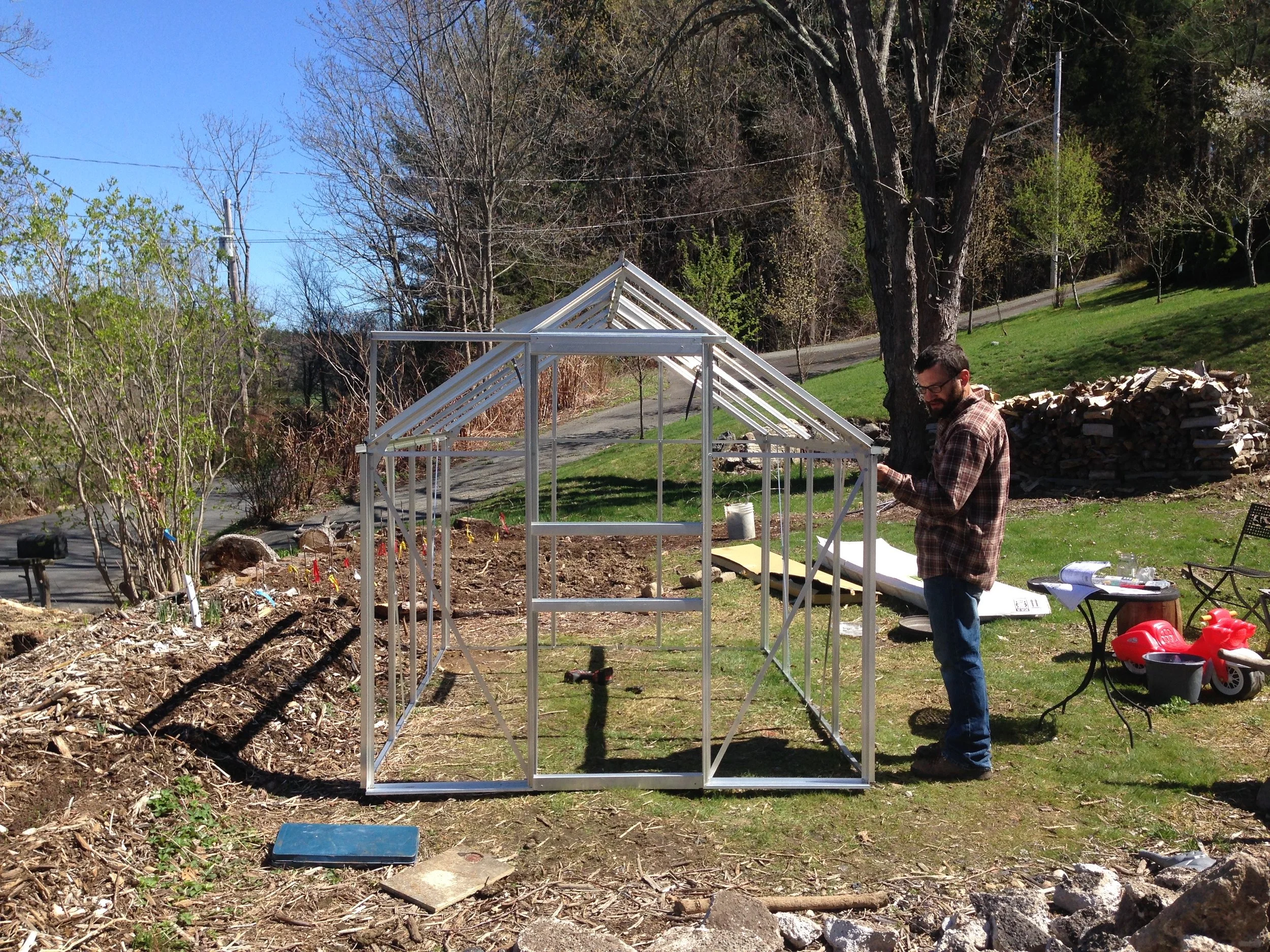 April 2017 Building the Greenhouse