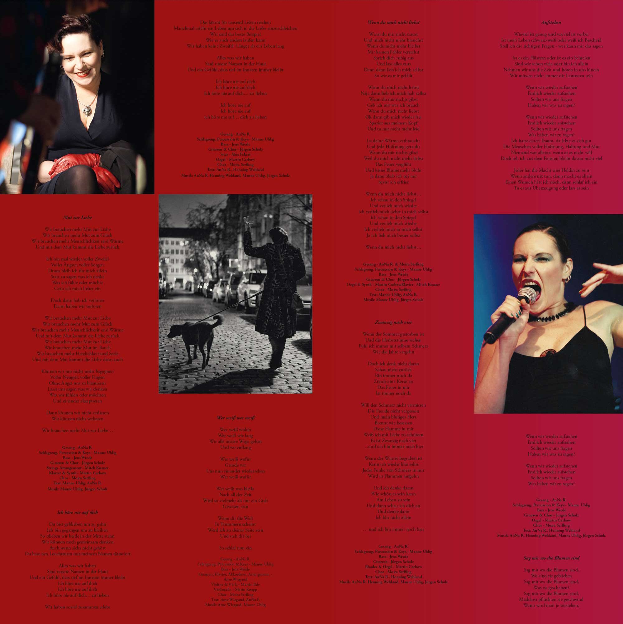 Anna R. Album Artwork mit CD, Artbook, Cover und Booklet
