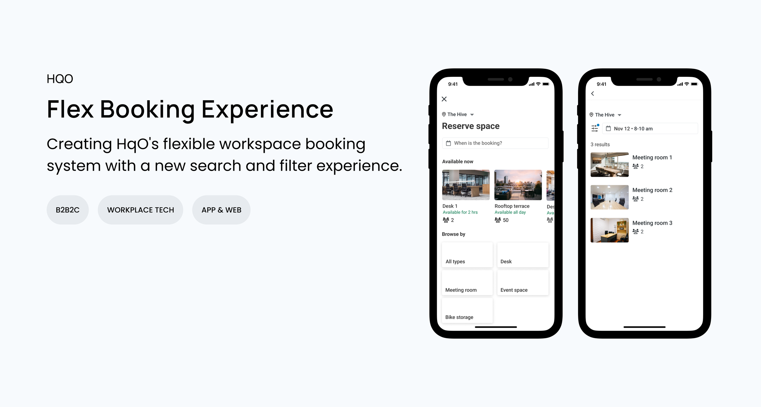 HqO's New Flex Booking Experience
