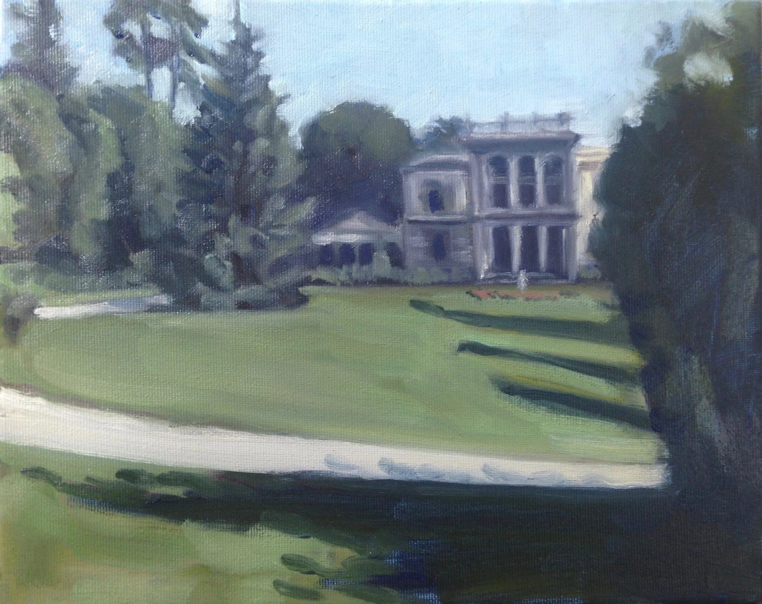 En Plein Air - Ölmalen im Rieterpark