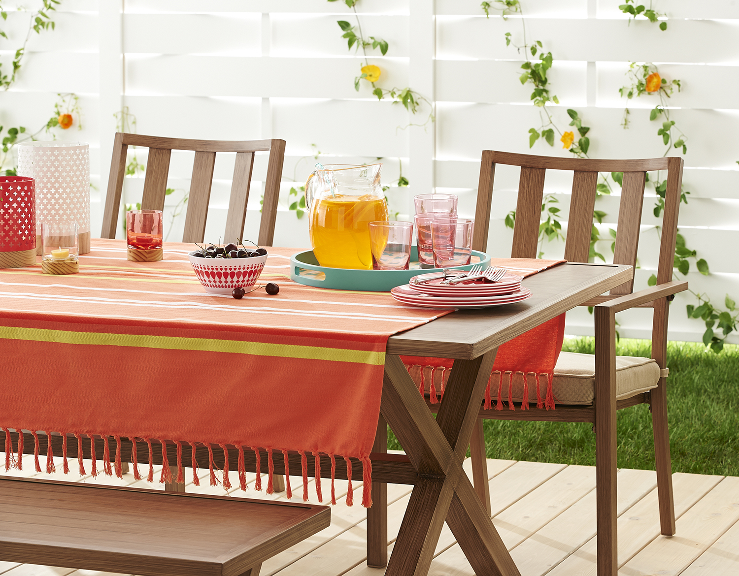 Holden Aluminum Dining Set