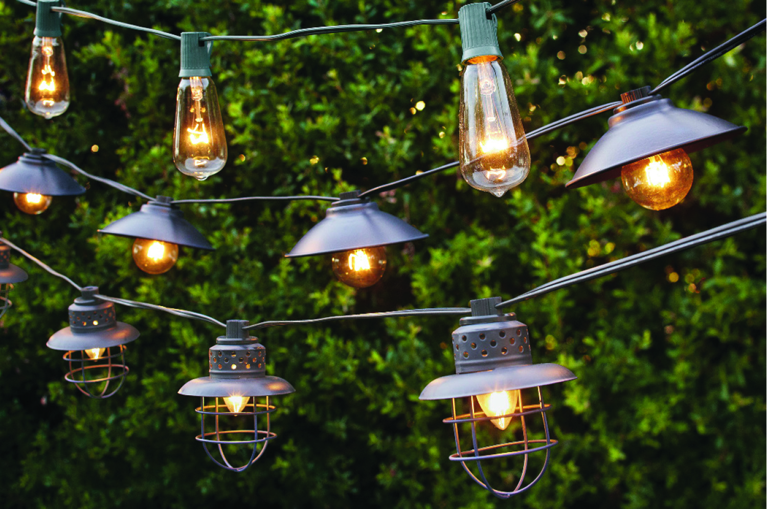 Smith & Hawken string lights