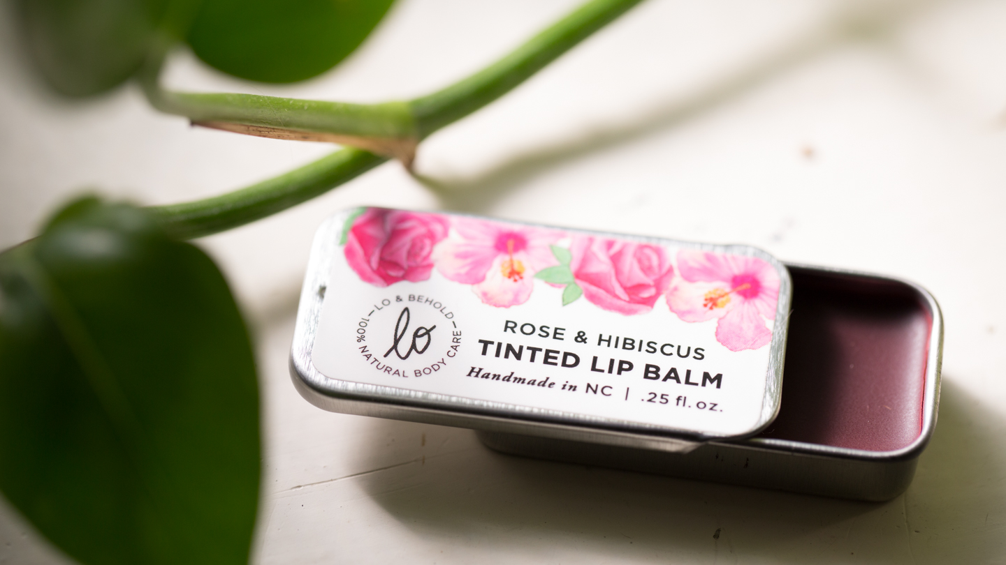 Rose & Hibiscus Tinted Lip Balm