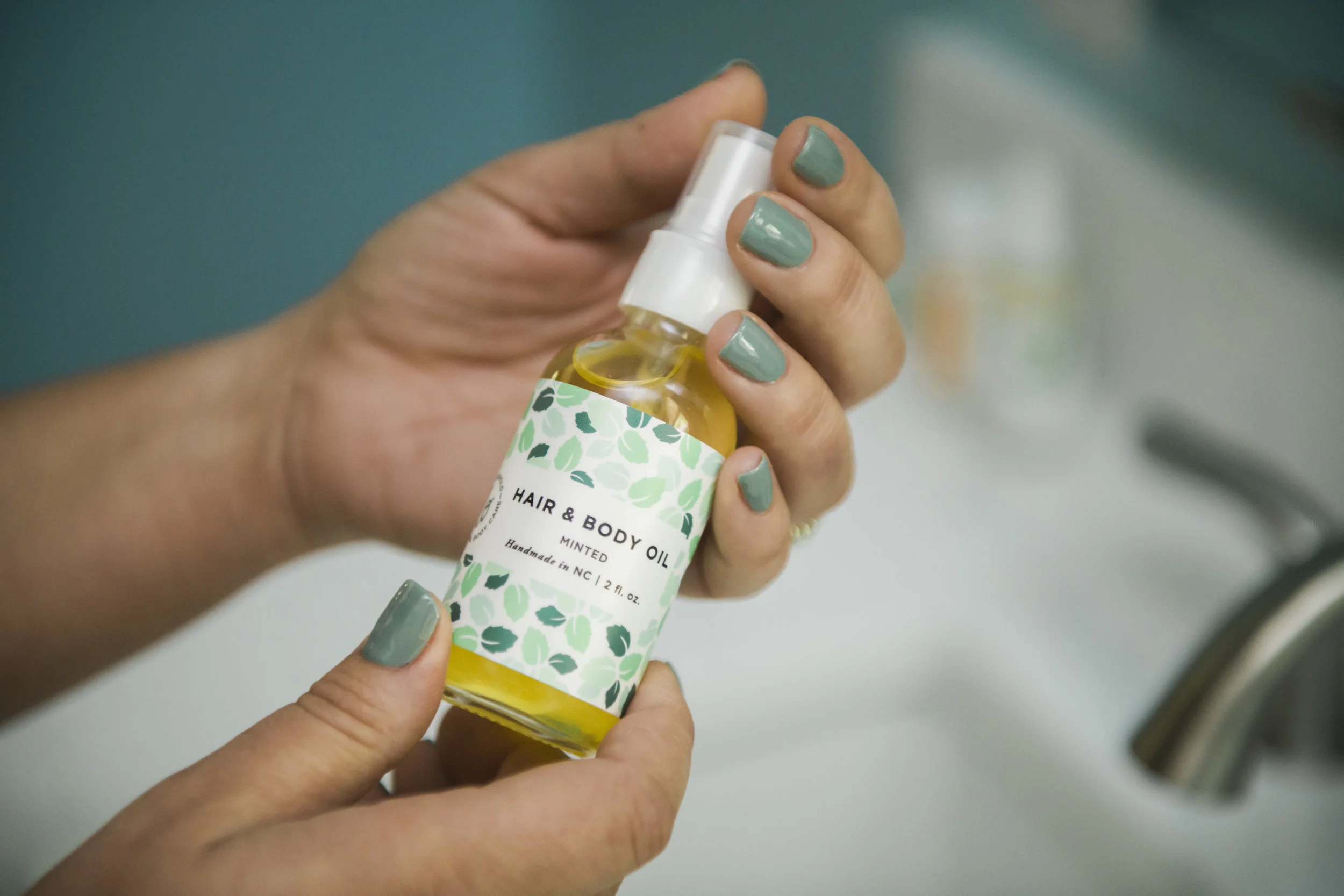 Peppermint Body Oil