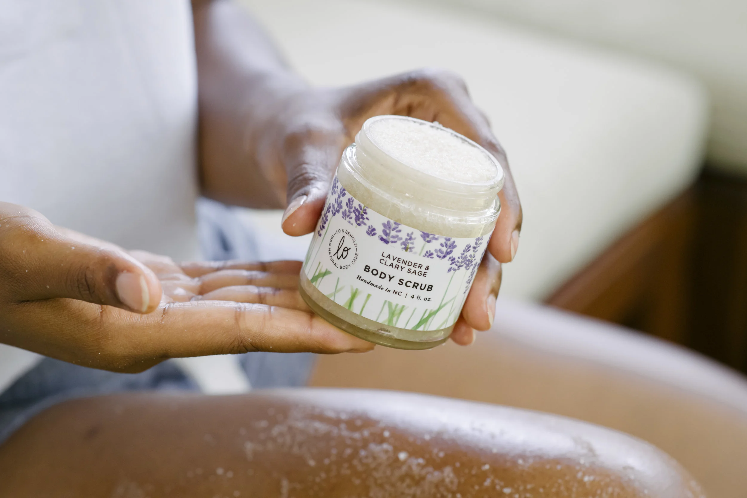 Lavender Body Scrub