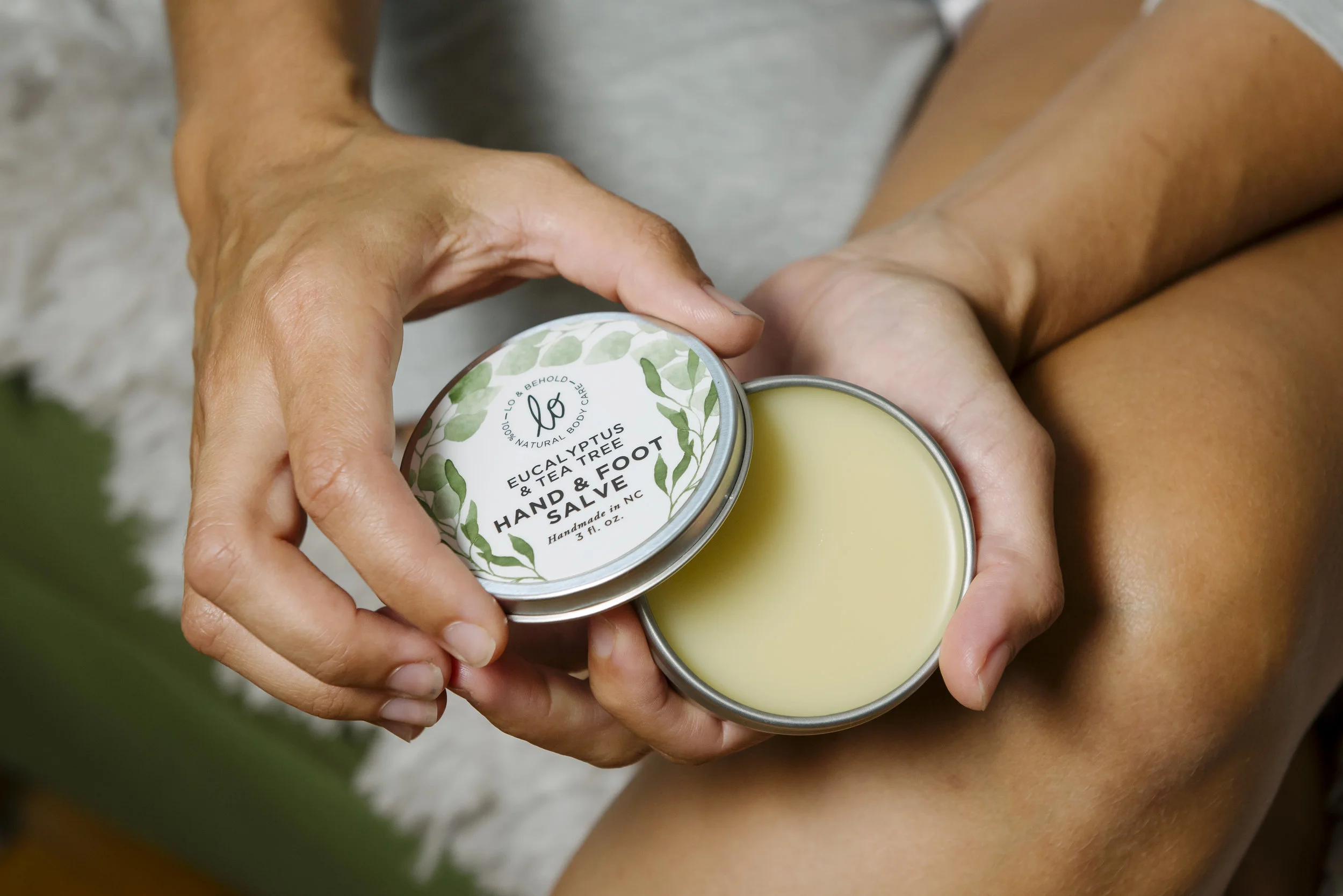 Eucalyptus &amp; Tea Tree Hand &amp; Foot Salve