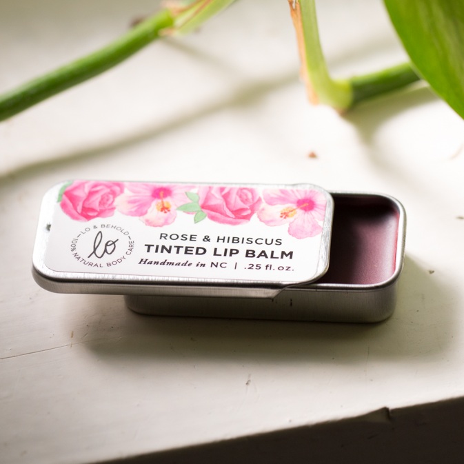 Rose & Hibiscus Tinted Lip Balm