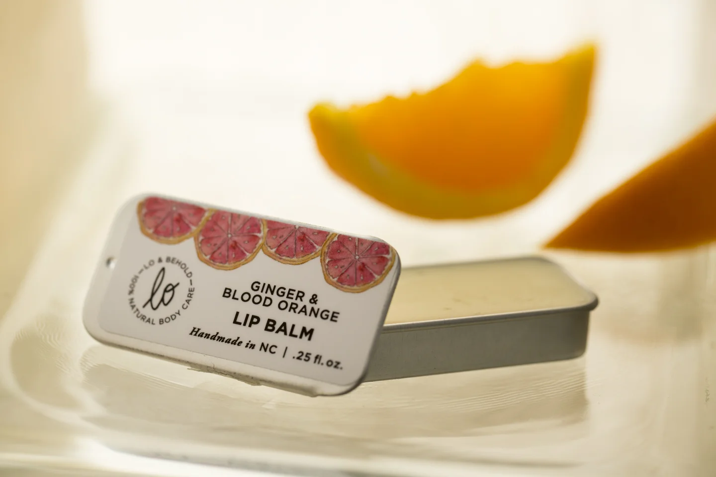 Ginger & Blood Orange Lip Balm