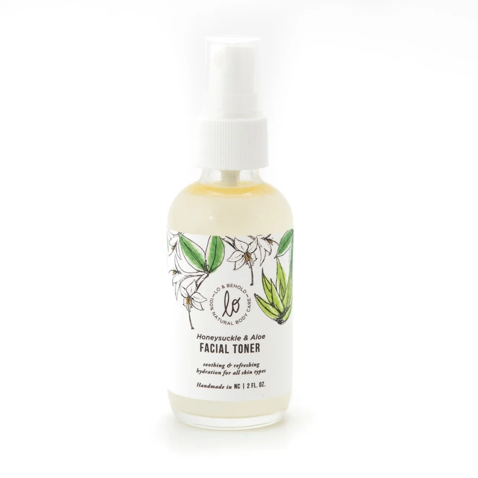 Honeysuckle & Aloe Vera Facial Toner
