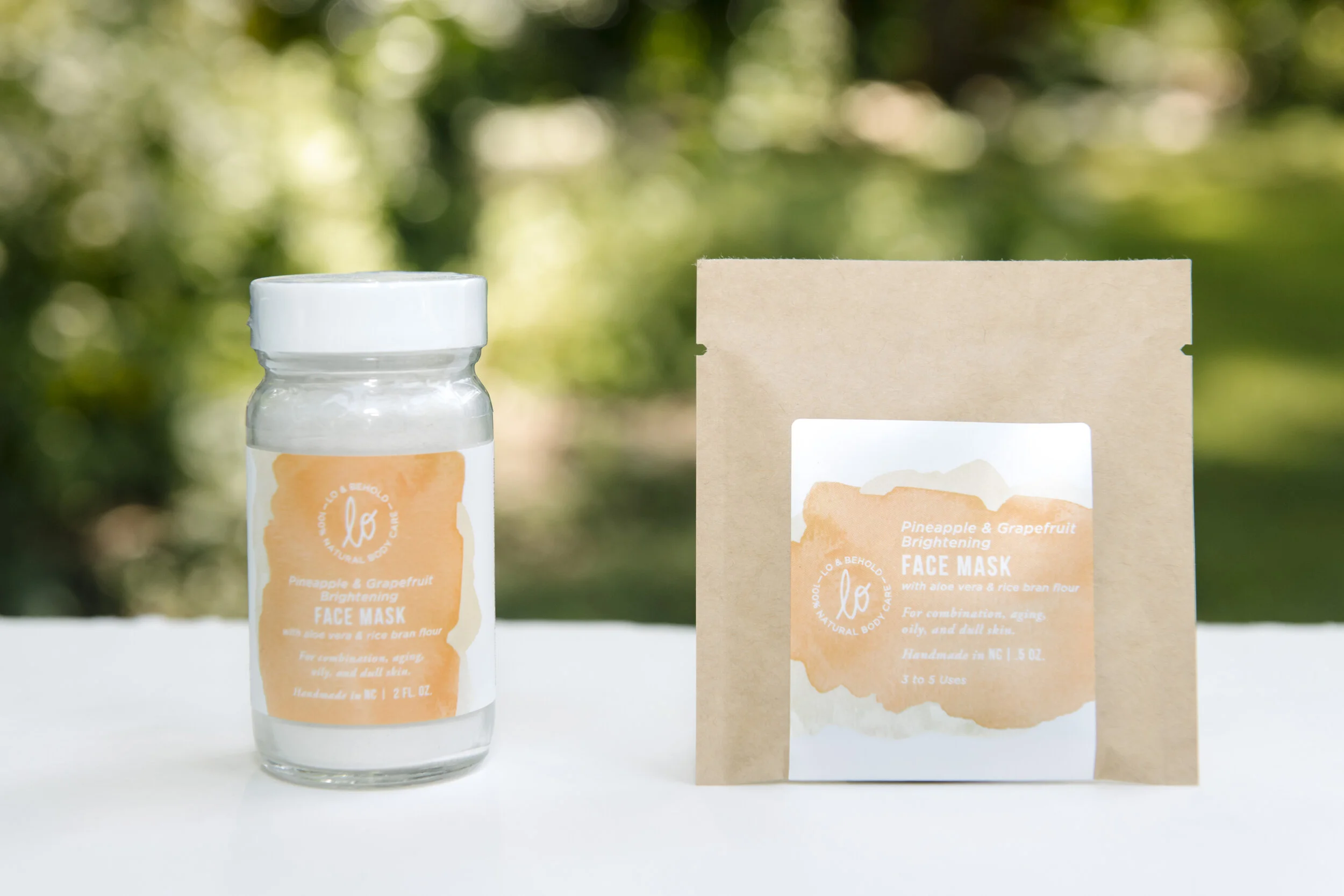 Pineapple &amp; Grapefruit Brightening Face Mask