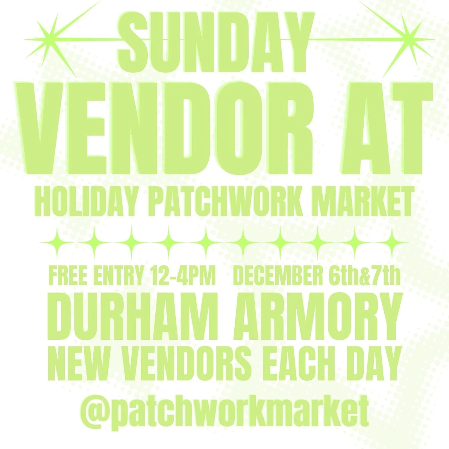 Patchwork Holiday Market   