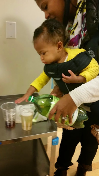 Baby Cam already has a heart to serve. "Train up a child in the way he should go, And when he is old he will not depart from it." Proverbs 22:6