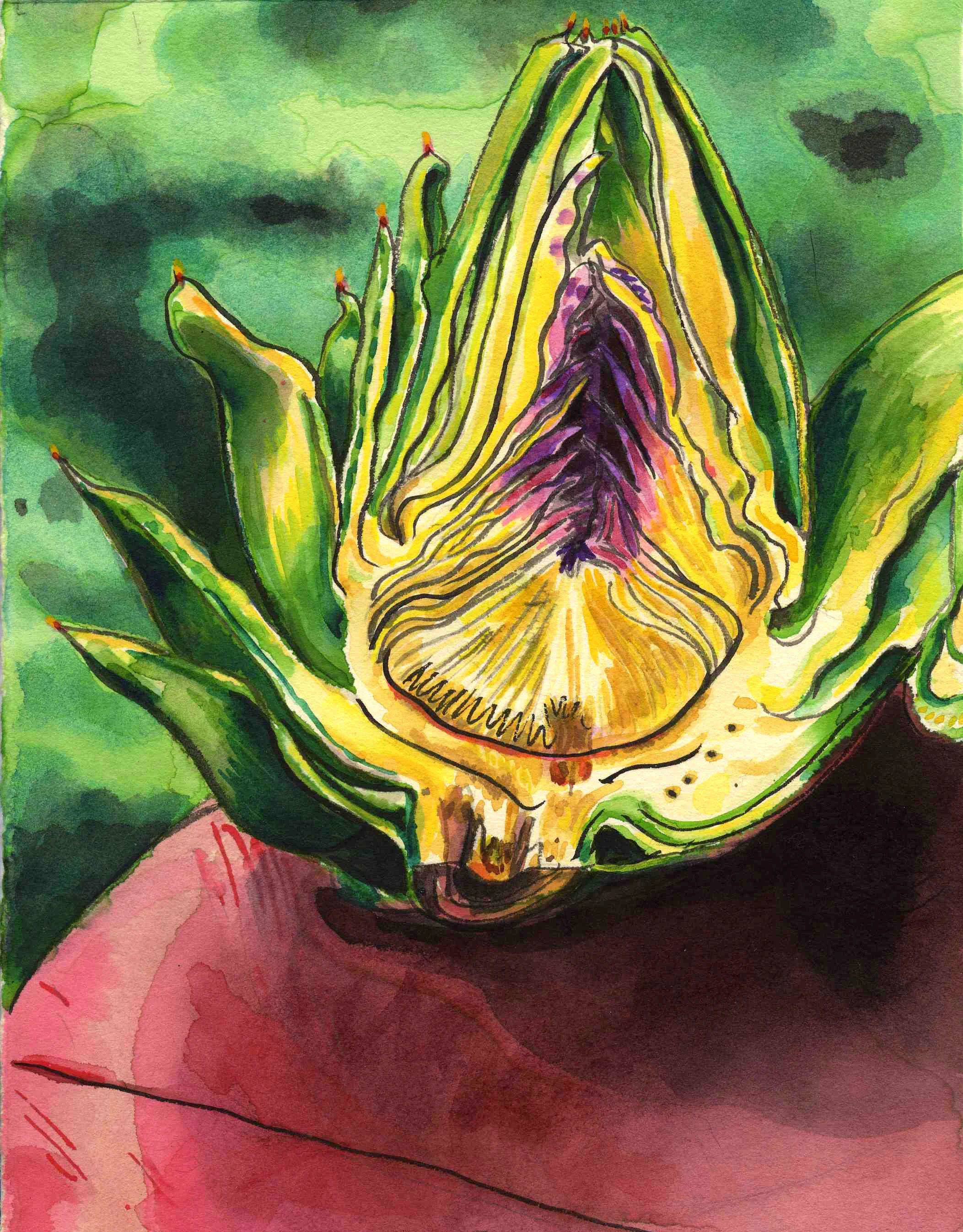 artichoke, 7x9.5, 2003.jpg