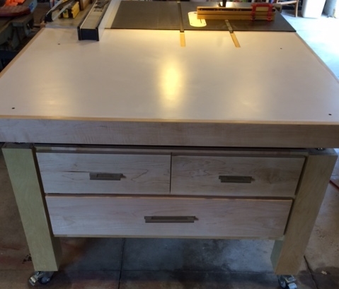 Chase Burritt's OutFeed Table
