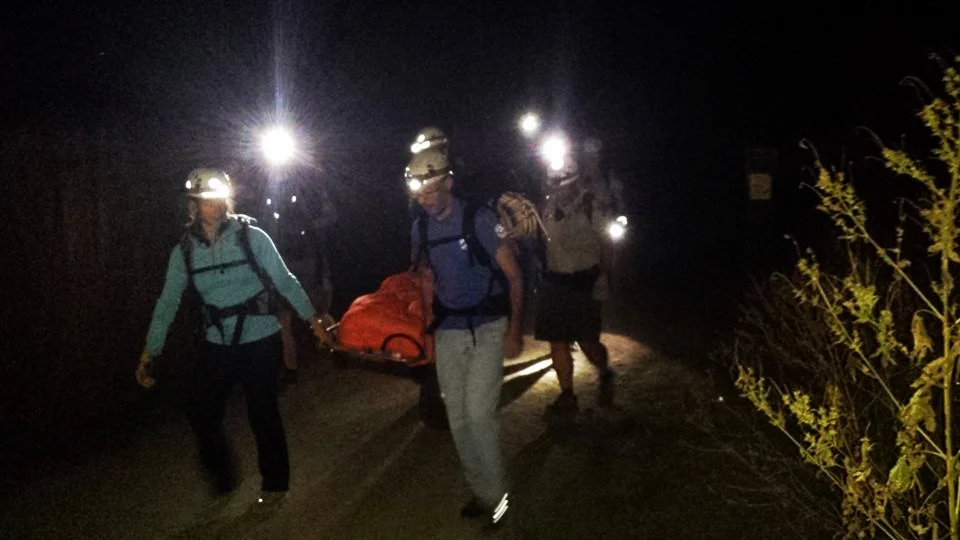 Rescue of injured hiker in Chautauqua area