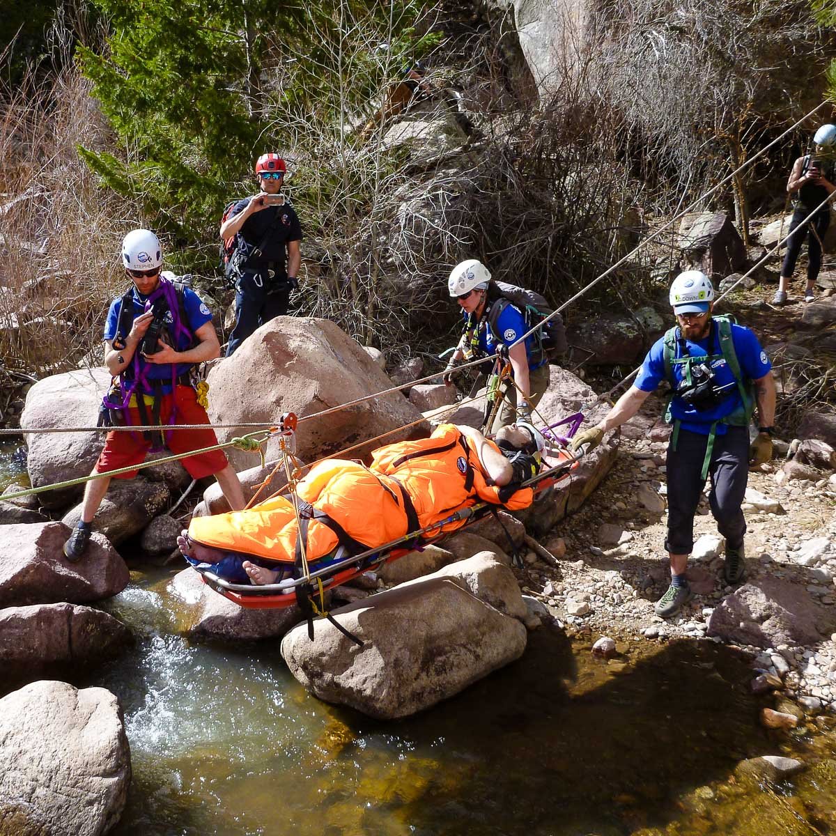 Highline crossing South Boulder Creek