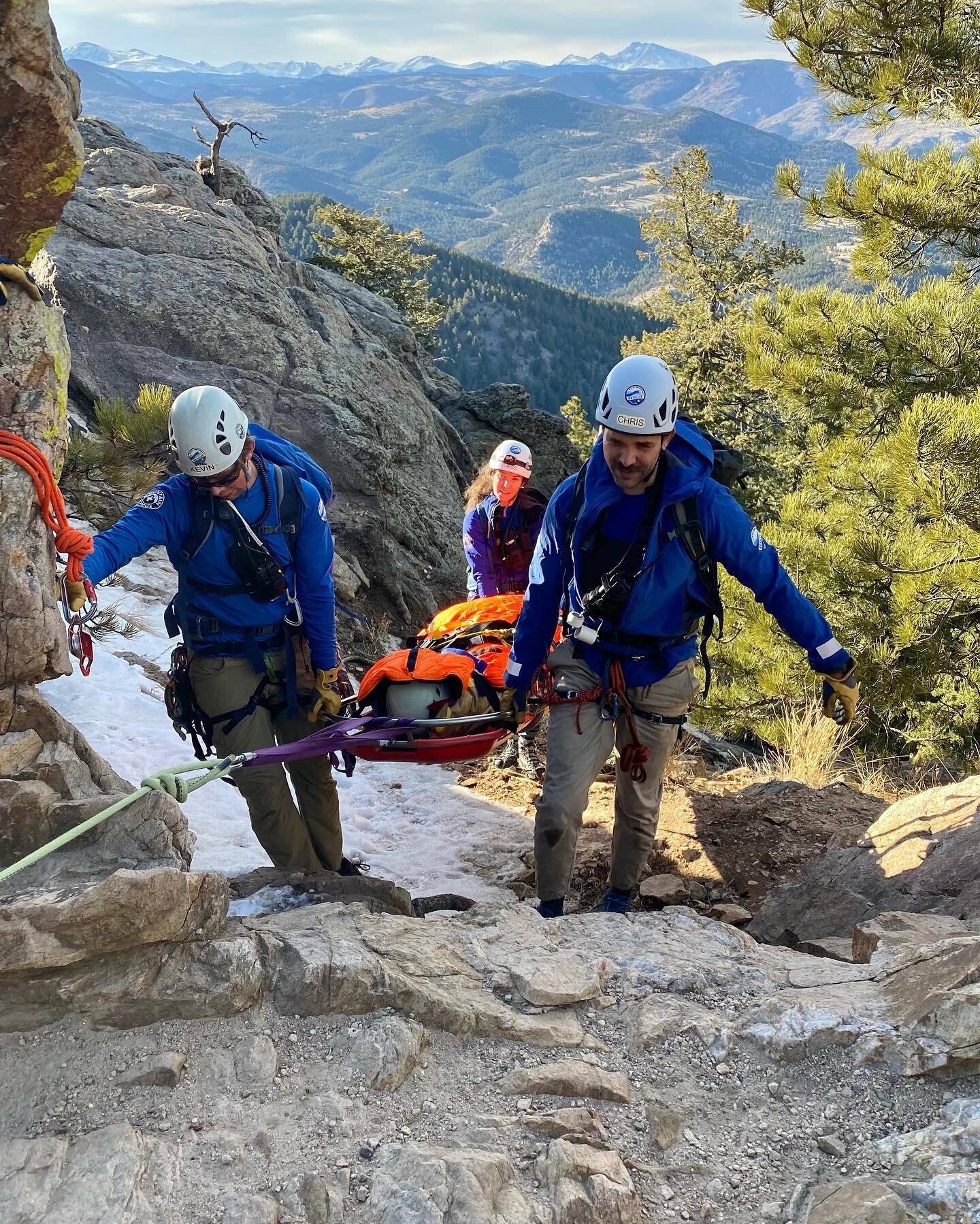 Last Friday, we assisted a person who took a 25&rsquo; fall after slipping on icy rock at Lost Gulch Overlook. This was the start of a busy weekend for us including a team medical training and three missions. We encourage everyone to stay safe as the