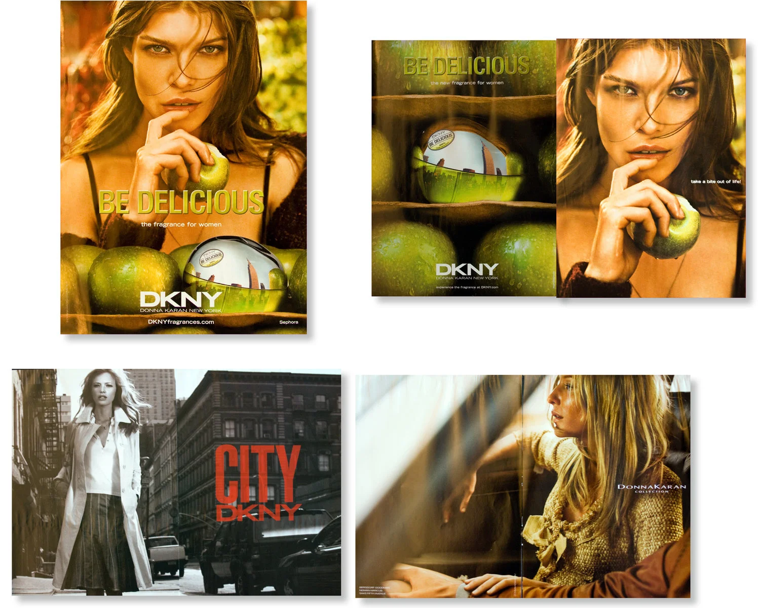 Various DKNY and Donna Karan campaigns