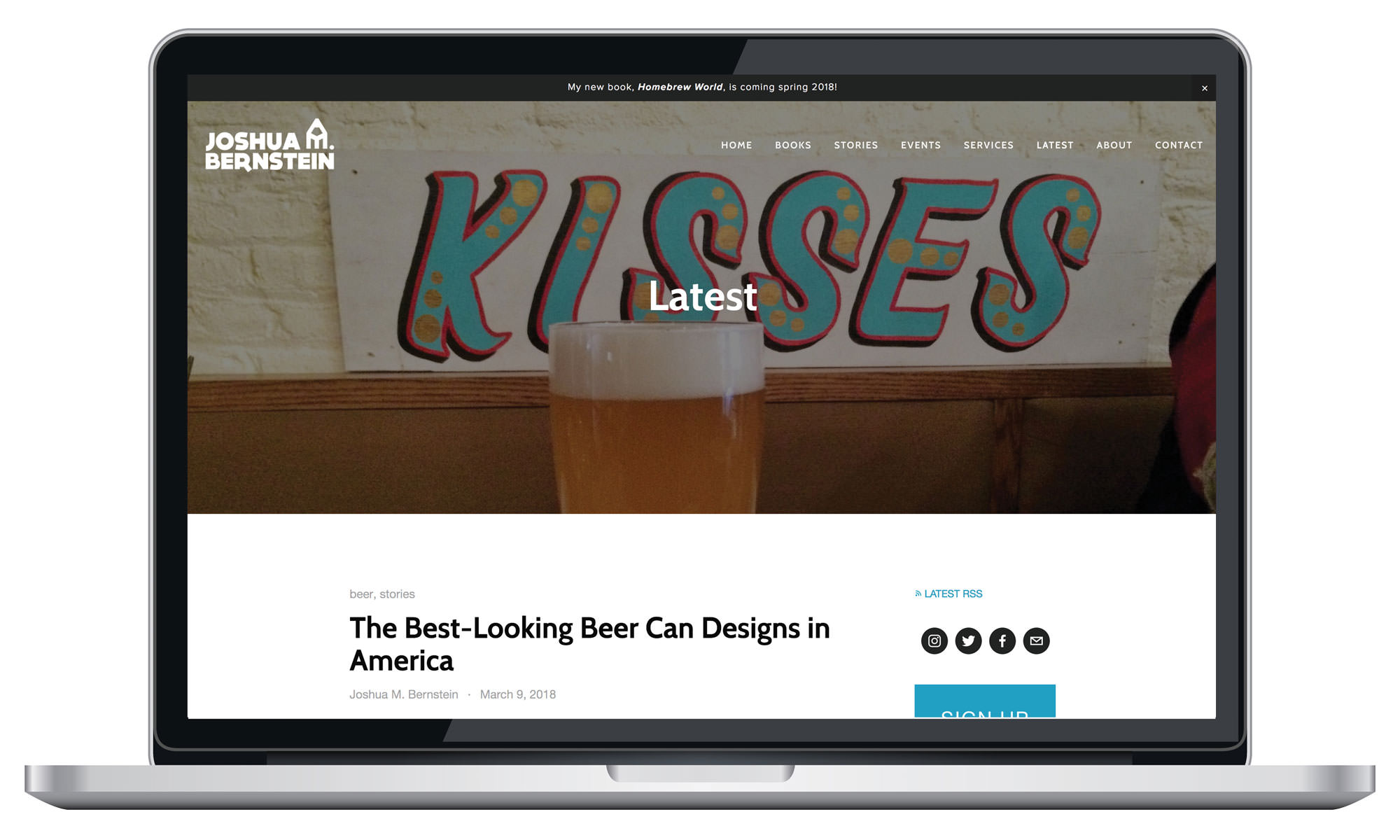 Squarespace about page