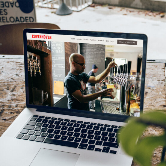 Covenhoven Beer Bar Website Design (Copy)