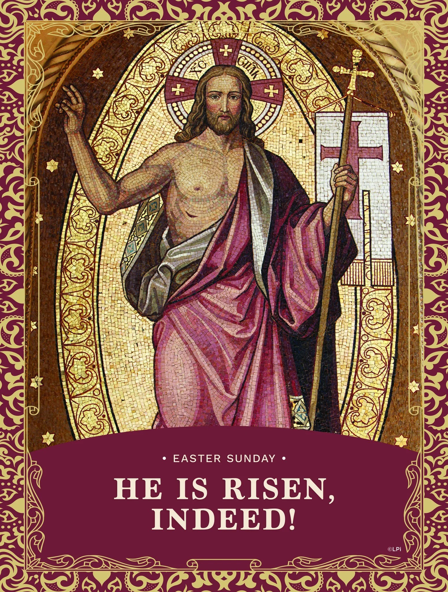 He is risen! Alleluia! ✝️
Today we rejoice in the victory of Christ over sin and death. May the light of the Resurrection fill your hearts with hope, peace, and new life. Happy Easter!