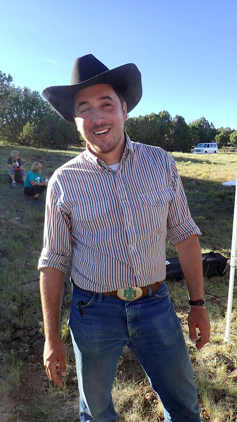 Diablo Trust Program Manager Jeremy Krones cheesing for the camera. (Photo by Scott Thybony)