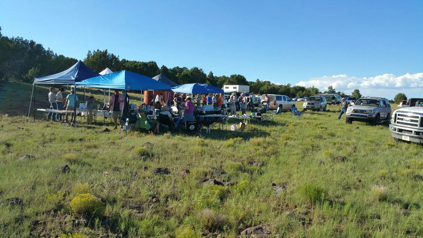 Great turnout, great weather, great scenery, great food. (Photo by Scott Harger)