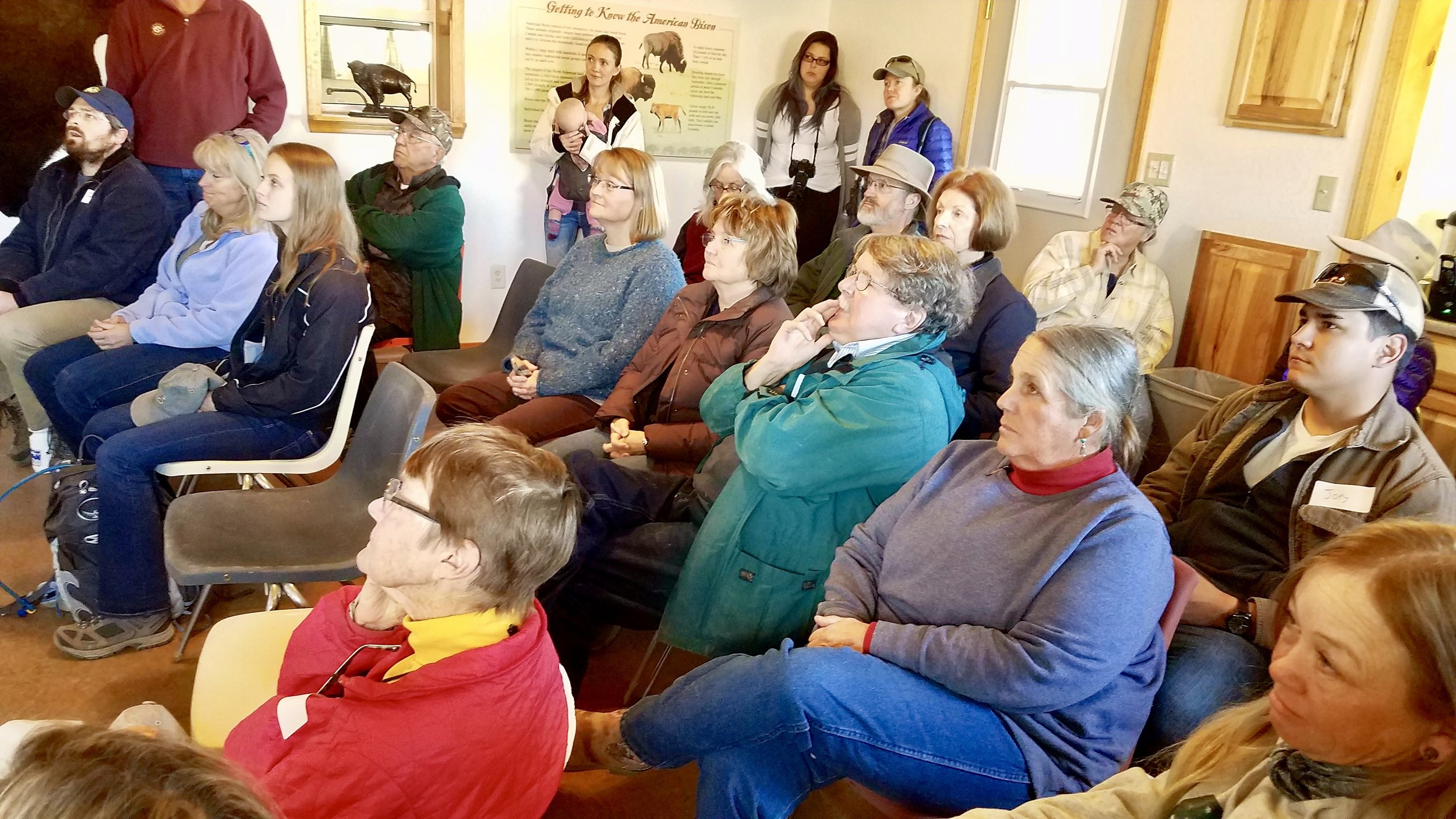 Most of the group were Diablo Trust "old timers," but there were a few new folks in the room!