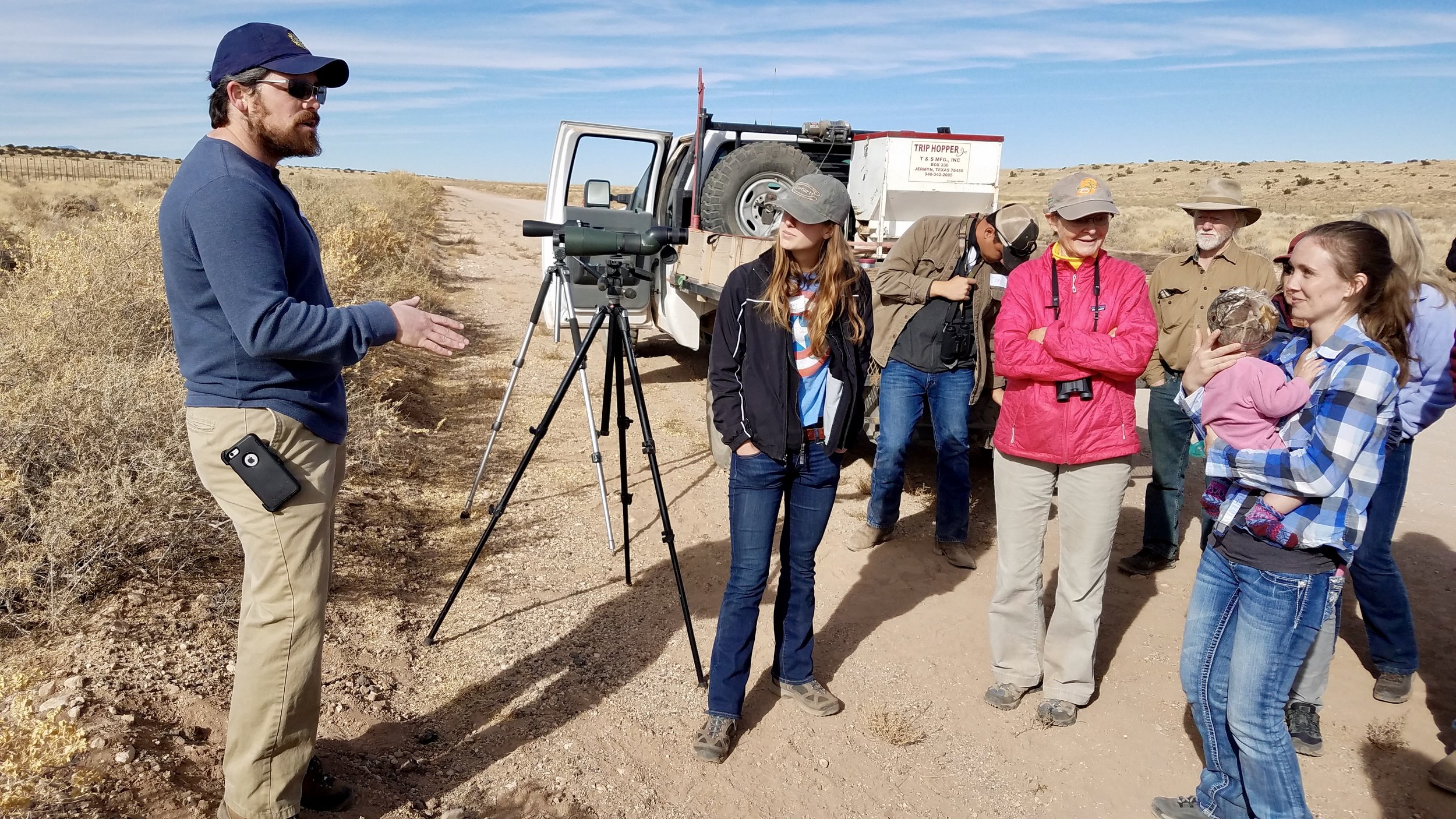 The morning ended with a short talk with Rob Nelson, Habitat Evaluation and Lands Program Manager with AZ Game & Fish Department.