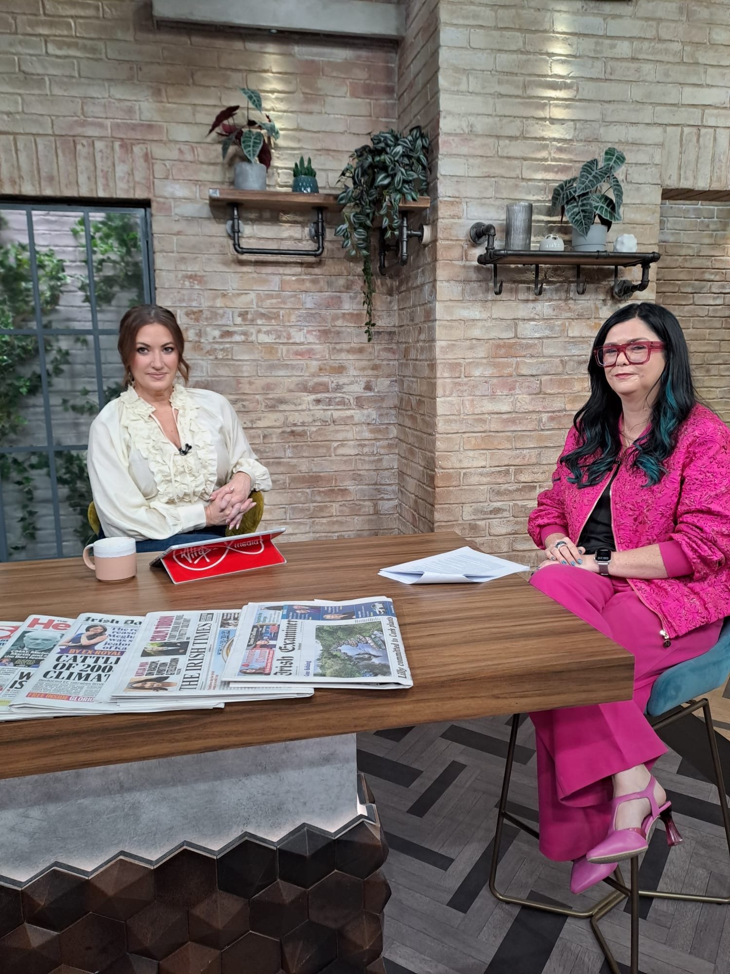 WIth Elaine Crowley on Ireland AM