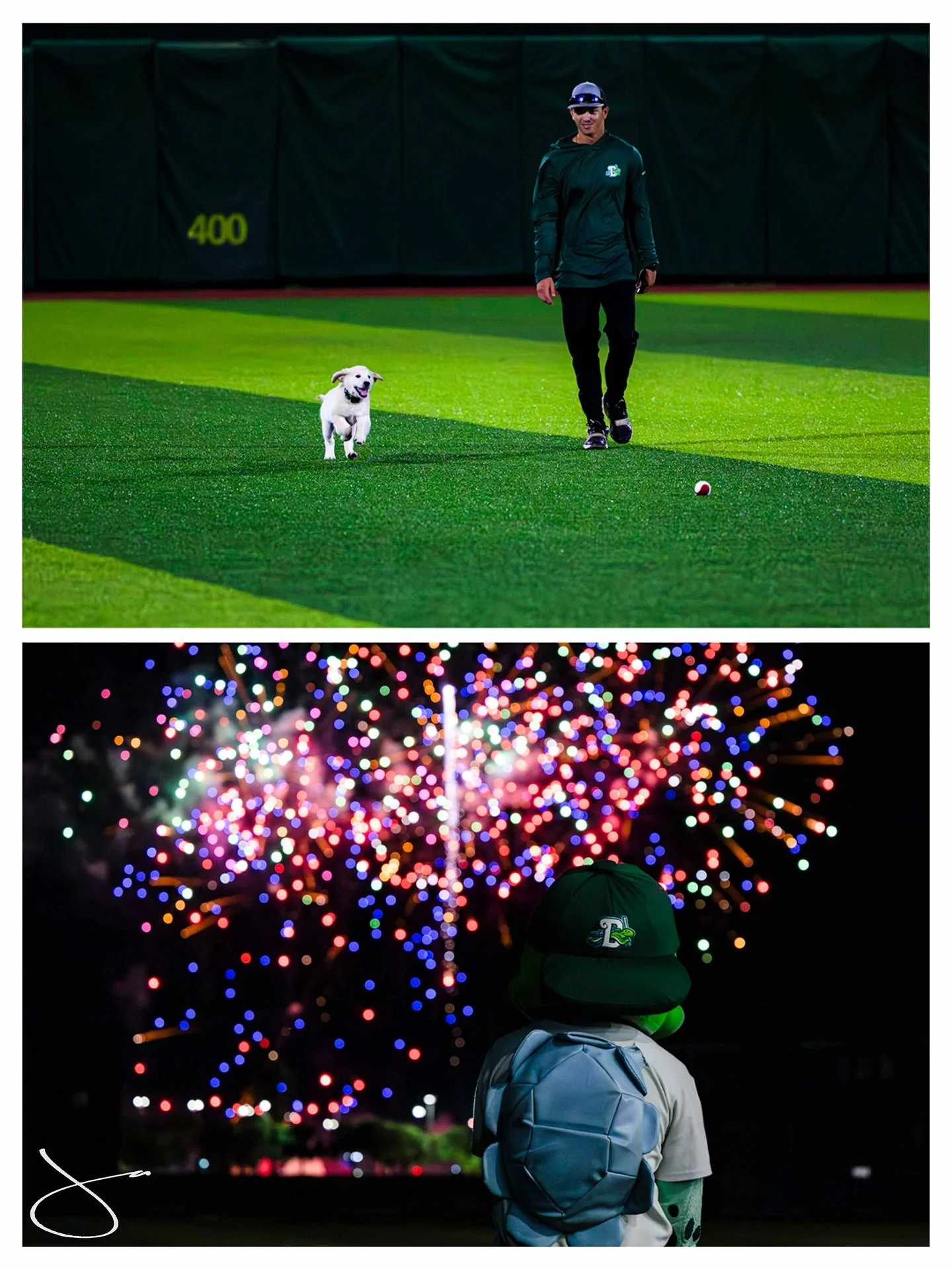 This weekend at the @daytonatortugas was amazing. Fantastic way to close out the regular season at home. 3-1 with a double header and some rain with a concert featuring @thereal95south ,@officialcncmusicfactory &amp; @theoriginalmadstuntman