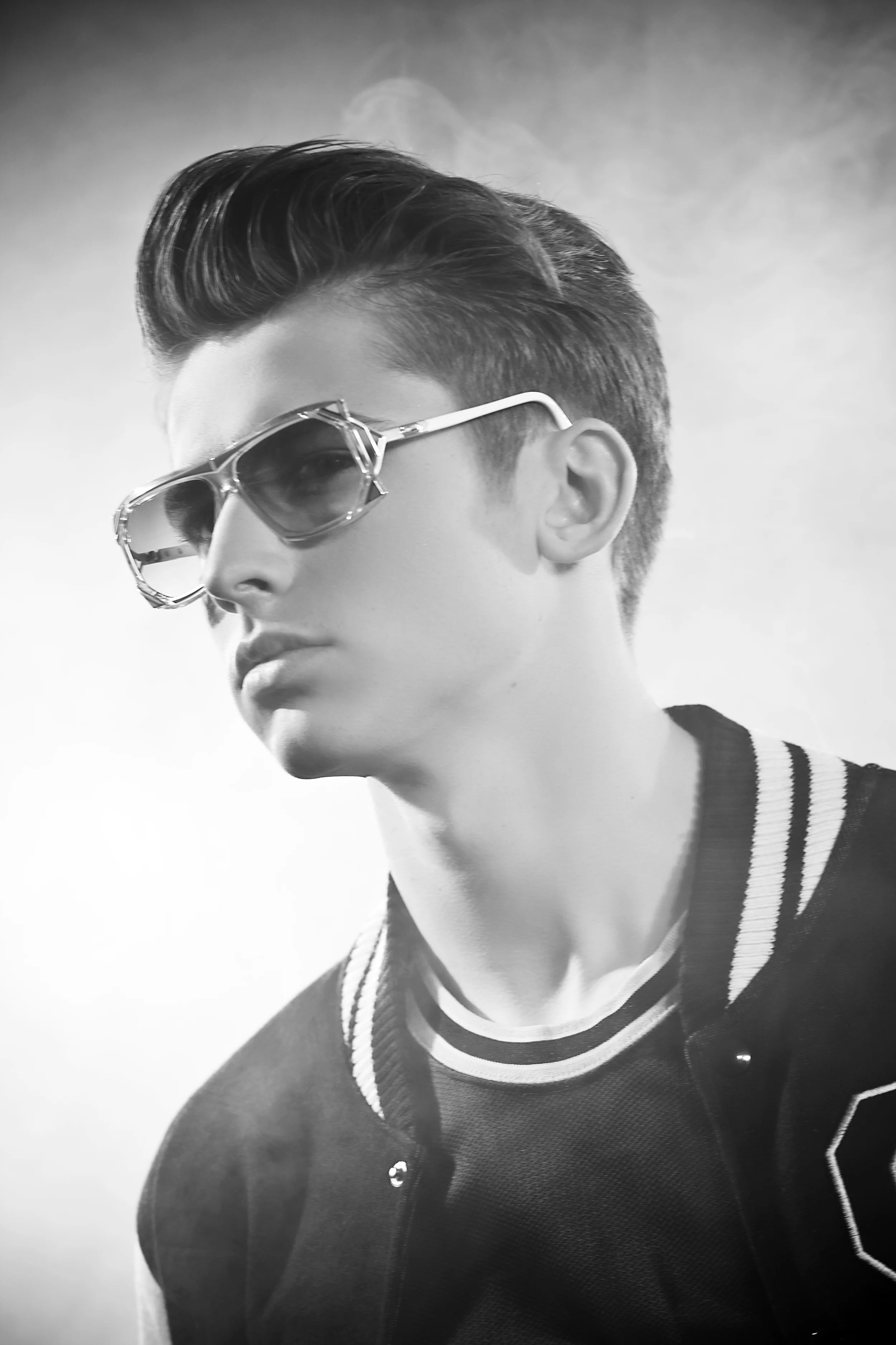 British Men's Hairdressing Competition. Full retouch and background composite or enhancement. For Michael Leckie Photography.